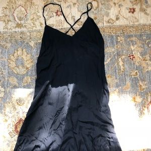 Reformation arabeth dress in BLACK size M